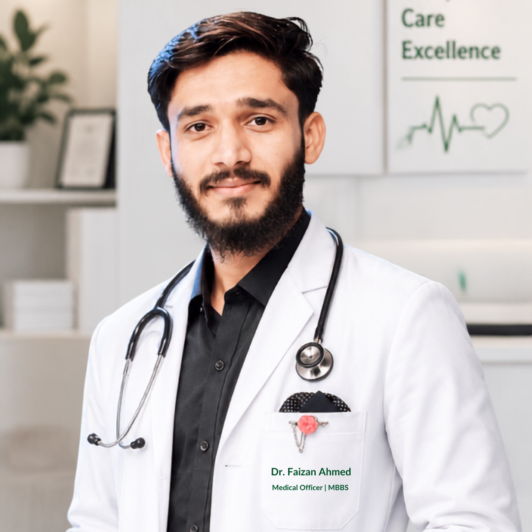Portrait of Dr. Faizan Ahmed, MBBS